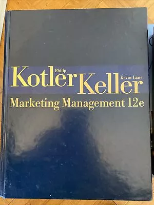 Marketing Management By Kevin Keller And Philip Kotler (2014 Hardcover) • $20