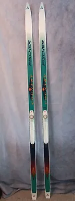 Fischer Country Double Crown Skis With Salomon SNS Profil Bindings  190 Cm • $95