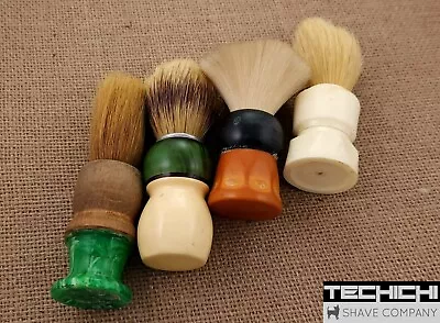 Vintage Shaving Brush Lot Of 4 - Rubberset And Unknowns • $15