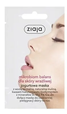 Ziaja Microbiome Balance For Sensitive Skin Yogurt Overnight Mask • £14