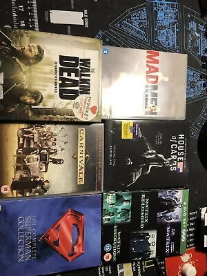 £35 • Buy DVD Boxset Bundle 10 Boxsets Mad Men House Of Cards Carnivale The Walking Dead &