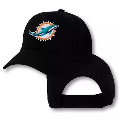 Miami Dolphins Cap Hat Embroidered MIA Men Adjustable Curved • $22.46