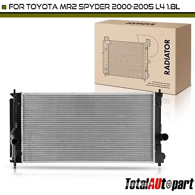 New Radiator W/o Trans. Oil Cooler For Toyota MR2 Spyder 2000-2005 L4 1.8L Front • $66.99