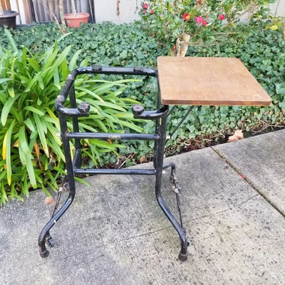 $200 • Buy Antique Harter Metal Furniture Sampson Typewriter Stand Steampunk Industrial