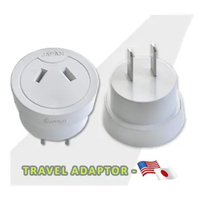 $14.95 • Buy New Travel Adapter Power Socket To Plug Australia To Japan USA Canada Adaptor
