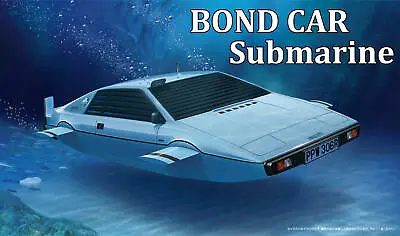 1:24 Scale Fujimi Bond Car Submarine Model Kit - Lotus Esprit - FREE UK SHIPPING • £27.99