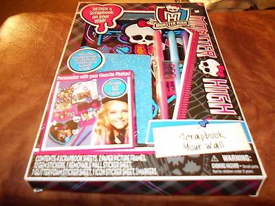 Monster High Scrapbook Your Wall -Picture Frames Stickers NIP • $2.99