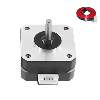Nema17 Stepper Motor Bipolar 42 Motor 4-Lead Wire With Cable For 3D Printer • £11.03