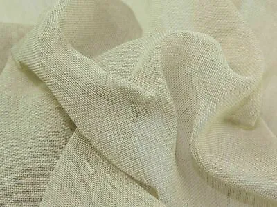 Muslin Cotton Fabric Cloth Premium Voile 40  100cm Wide - Sold By The Metre • £2.99