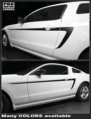 Ford Mustang 2005-2014 Side Accent Stripes Decals (Choose Color) • $33.60