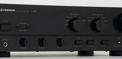 Pioneer A-445 Stereo Amplifier - Audiophile A400 - Phono Mm/mc - 1989 Japan • $750