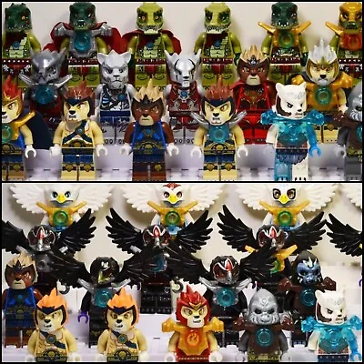 Lego Legends Of Chima Minifigures Lot Of 5 Random Selection Lion Crocodile Etc • $17.99