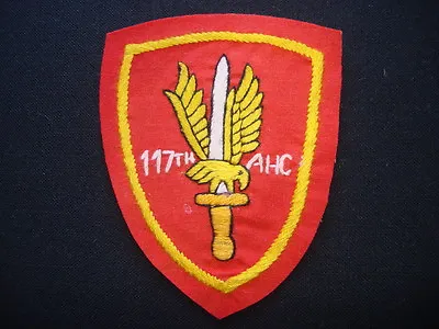 US 117th ASSAULT HELICOPTER COMPANY Vietnam War Hand Made Patch • $13.37