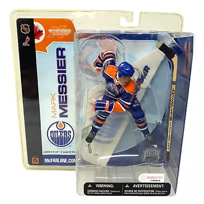 Mcfarlane NHL  Mark Messier Edmonton Oilers Blue Jersey Series 5 Figure • $43.45
