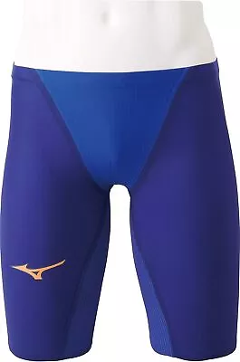 MIZUNO Men's SWIMSUIT GX SONIC IV MR Multi Racer Model N2MB9002 BlueSize 130 • $155