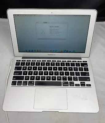 Apple MacBook Air 11” Mid-2011 256GB 1.8GHz Intel Core I7 4GB - Silver • $505.26