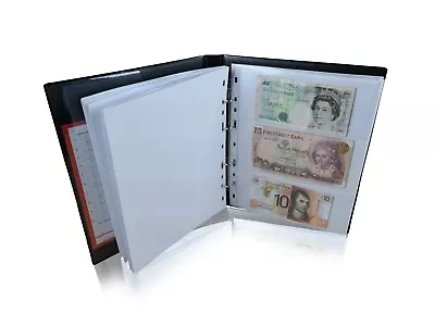 Extra Banknote Pages Sleeves For SCHULZ Banknote Albums Collection [MULTI] • £8.98