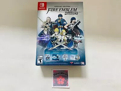 Fire Emblem Warriors Special Edition Nintendo Switch Used W/Card Poster Music CD • $157.98