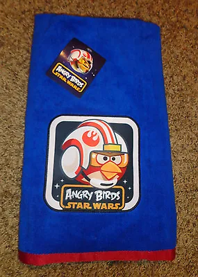 £12.45 • Buy Angry Birds Star Wars LUKE SKYWALKER Kids Beach Towel Bath  NWT