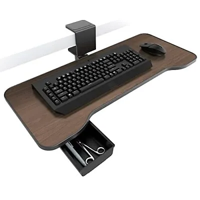 Keyboard Tray Under Desk360 Rotating Keyboard&Mouse Tray With Drawer • $83.53