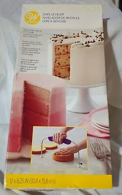 Wilton 10  Small Cake Leveler Cutter Baking Cooking Presentation Slicer Cut Tool • £14.45