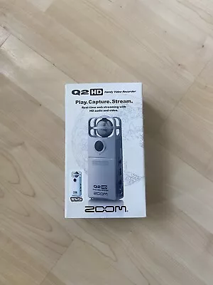 New Zoom Q2 Hd Handy Video Recorder Real Time Web Streaming • £120