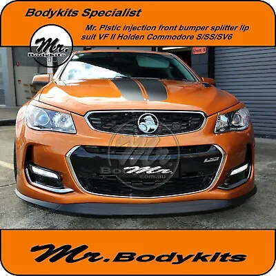 Mr. Front Bumper Lip Splitter For Holden Commodore VF Series 2 Sedan/Ute/Wagon • $215