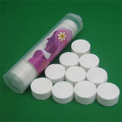 $4.90 • Buy 10Pcs Portable Disposable Towel Compressed Travel Face Towels With Cases Tissue