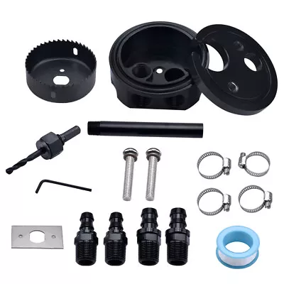 Diesel Parts Fuel Tank Gas Sump Integrated Return Kit For FASS Airdog Cummins • $38.99