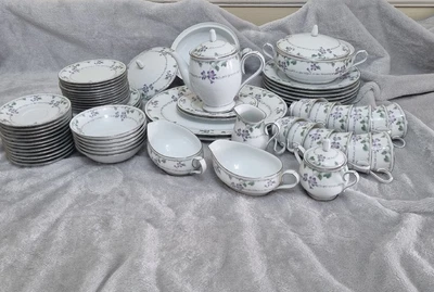 £69 • Buy NORITAKE 64 Piece China Dinner And Tea Service, Morning Poem Pattern.