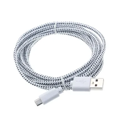 10FT LONG MICRO USB CABLE FAST CHARGER POWER CORD SYNC WIRE For PHONES & TABLETS • $9.49
