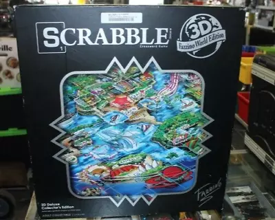 Rare Scrabble 3d Deluxe Fazzino World Edition - Collectors Art Never Used • $999.95