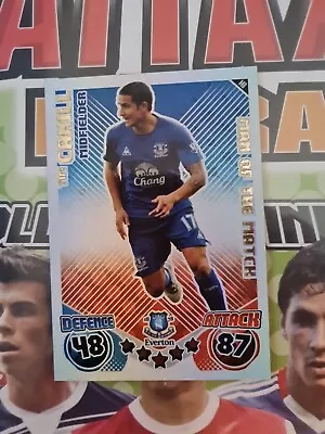 Match Attax Extra 10/11 Man Of The Match Tim Cahill • £3