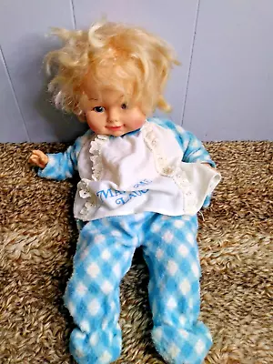 Vintage 1970s Horsman Dolls Happy Baby Make Me Laugh Doll 1976 16  • $35.99