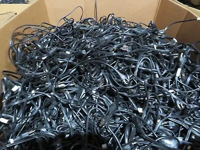 Lot OF 100 PC 3-Prong Mickey Mouse AC Power Cord DELL HP LAPTOP PC Printer 3 FT • $74.99