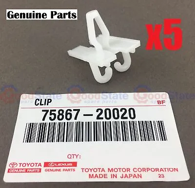 Genuine Toyota LandCruiser 60 Series BJ Door Rocker Panel Side Moulding Clip X5 • $24.40