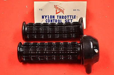 NOS Vintage Superior Nylon Trail Motorcycle Throttle Assembly Honda Triumph • $19.99