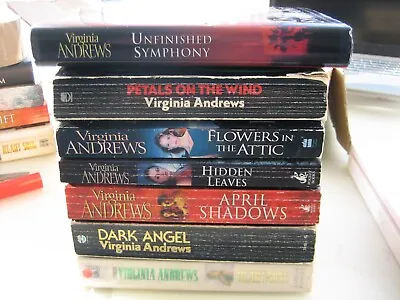 7 X Virginia C Andrews Books Bundle Lot. 445 • £11.49