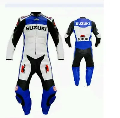 $284.76 • Buy Suzuki GSXR Motorcycle 1PC Suit Leather Motorbike Sport Biker Racing Armour New