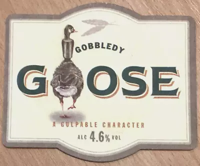 Hall & Woodhouse Gobbledy Goose Beer Mat • £1.50