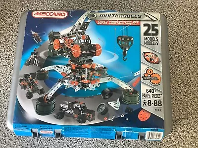 Meccano Multimodels 7080 Used Super Constructi9n Set • £22.99