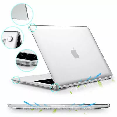 Hard Rubberized Case + Keyboard Cover For Macbook Air Pro Retina 11  12  13  15  • $20.89