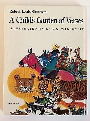 Vintage Book A Child's Garden Of Verses By Robert Louis Stevenson 1984 • £10