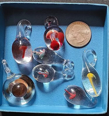  Mushroom Pendants. Glass Set • $5