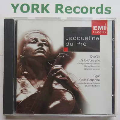 DVORAK / ELGAR - Cello Concertos DU PRE / BARENBOIM / BARBIROLLI - Ex Con CD EMI • £4.99