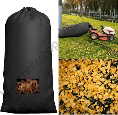 Lawn Tractor Leaf Bag Grass Catcher Bag Garden Leaf Bag 96x56Inch Wear-Resistant • $39