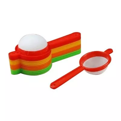£2.99 • Buy 2Pcs Fine Tea Strainer Coffee Juice Food Sieve Nylon Mesh Scoop Strainer Filter 