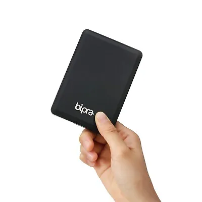 Bipra 500GB 2.5 Inch USB 3.0 NTFS Portable Slim External Hard Drive - Black • £24.95
