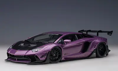 AutoArt 79242 Lamborghini AVENTADOR LB-WORKS PURPLE 1:18 LIBERTY WALK Viola • $193.50