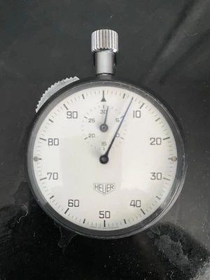 £75 • Buy 1960's Vintage HEUER Stopwatch 7Jewels Mechanical Timer Swiss Watch Timer Pr TAG
